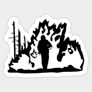 Flame Trooper Sticker